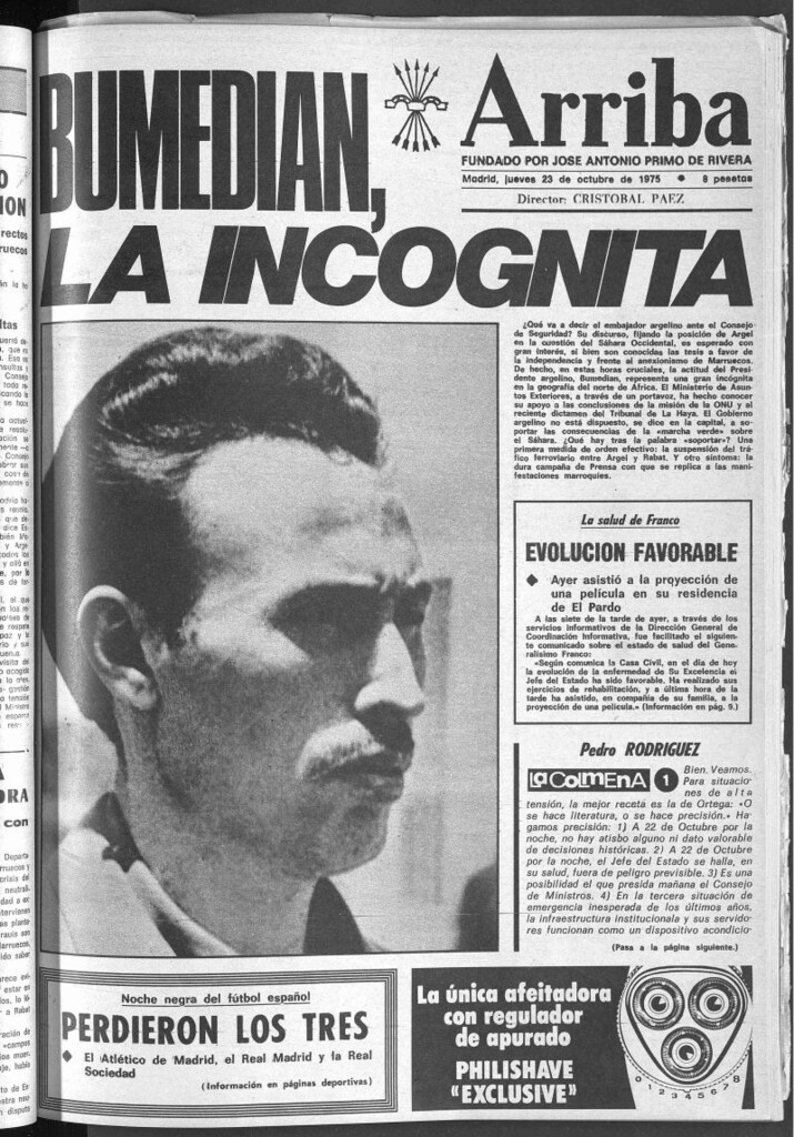 Miniatura de Arriba del 23 de octubre de 1975