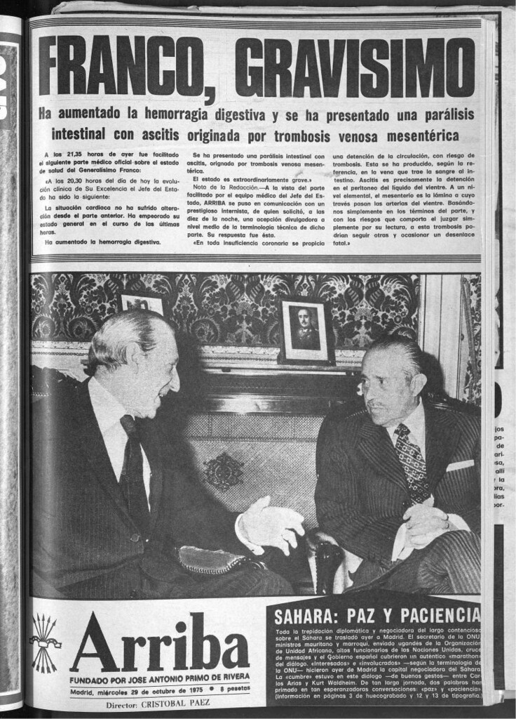 Miniatura de Arriba del 29 de octubre de 1975