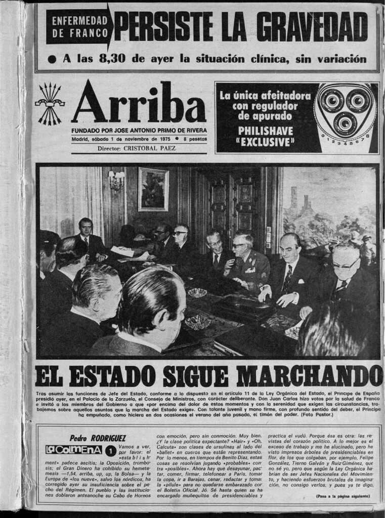 Miniatura de Arriba del 1 de noviembre de 1975