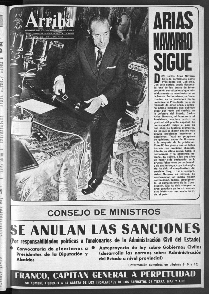 Miniatura de Arriba del 6 de diciembre de 1975