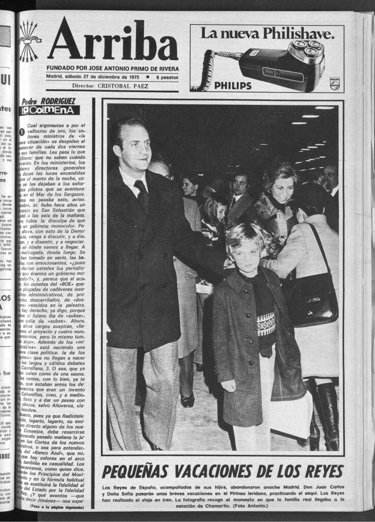 Miniatura de Arriba del 27 de diciembre de 1975