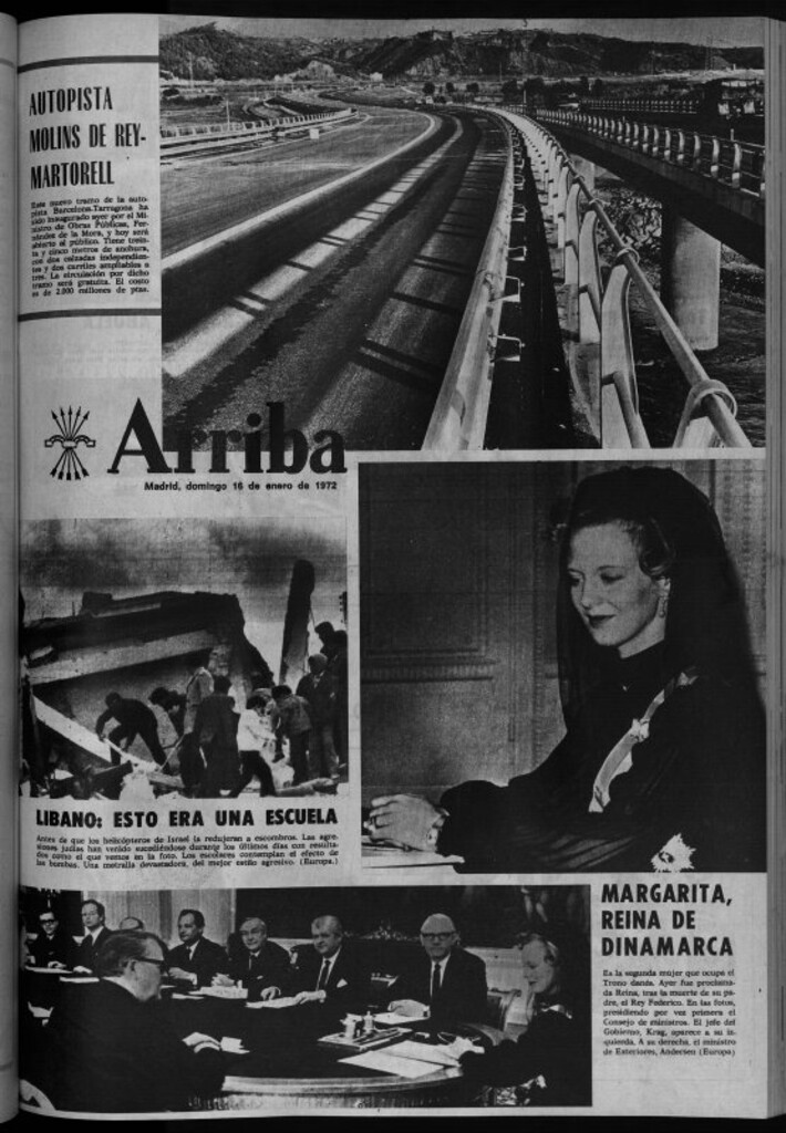 Miniatura de Arriba del 16 de enero de 1972