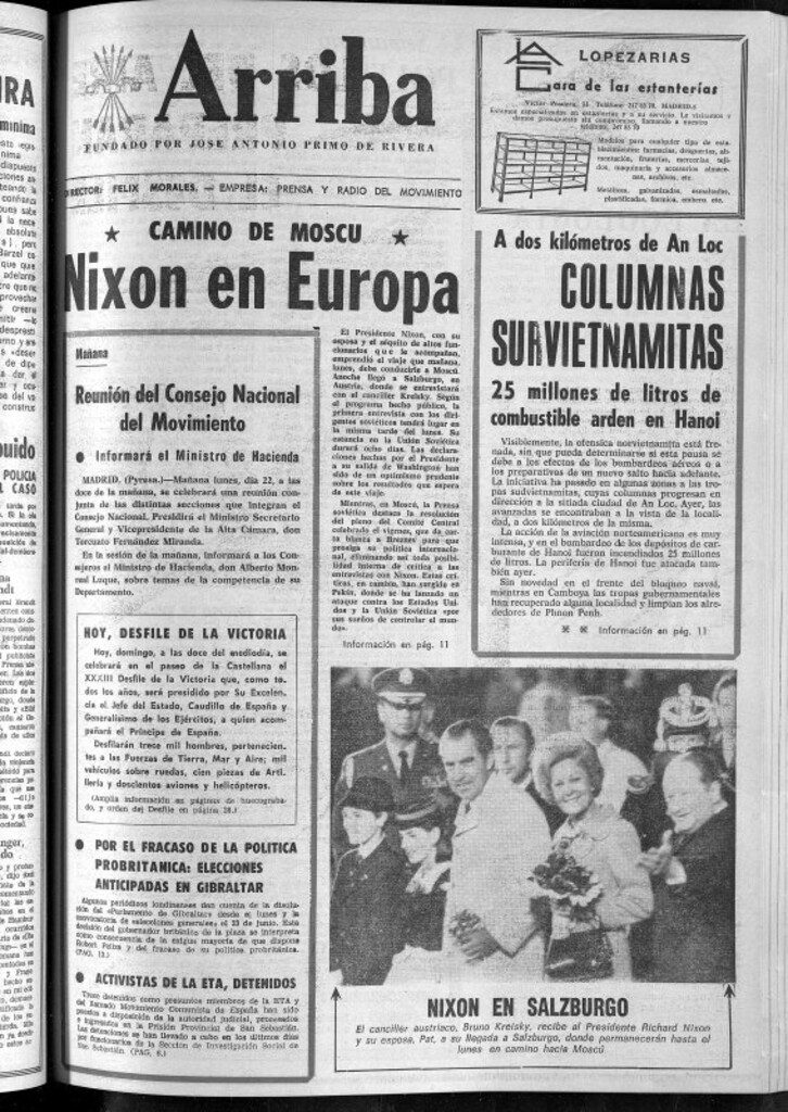 Miniatura de Arriba del 21 de mayo de 1972
