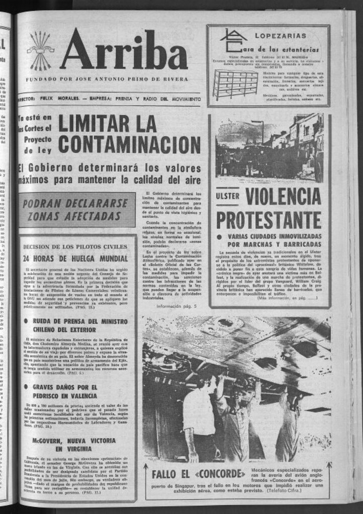 Miniatura de Arriba del 11 de junio de 1972