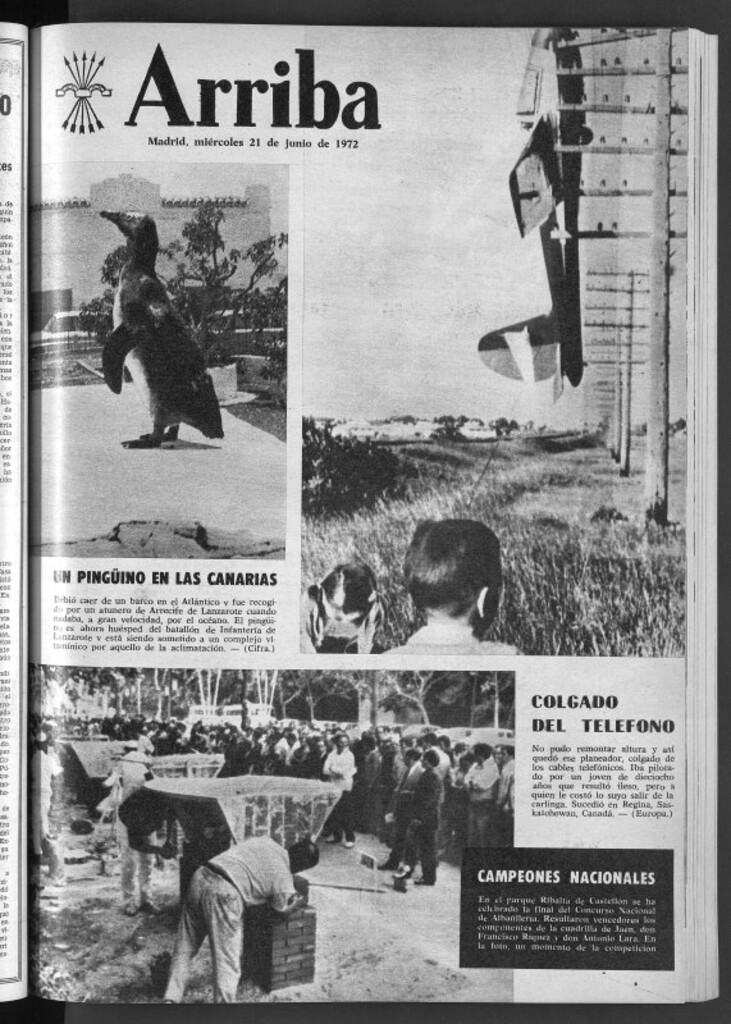 Miniatura de Arriba del 21 de junio de 1972