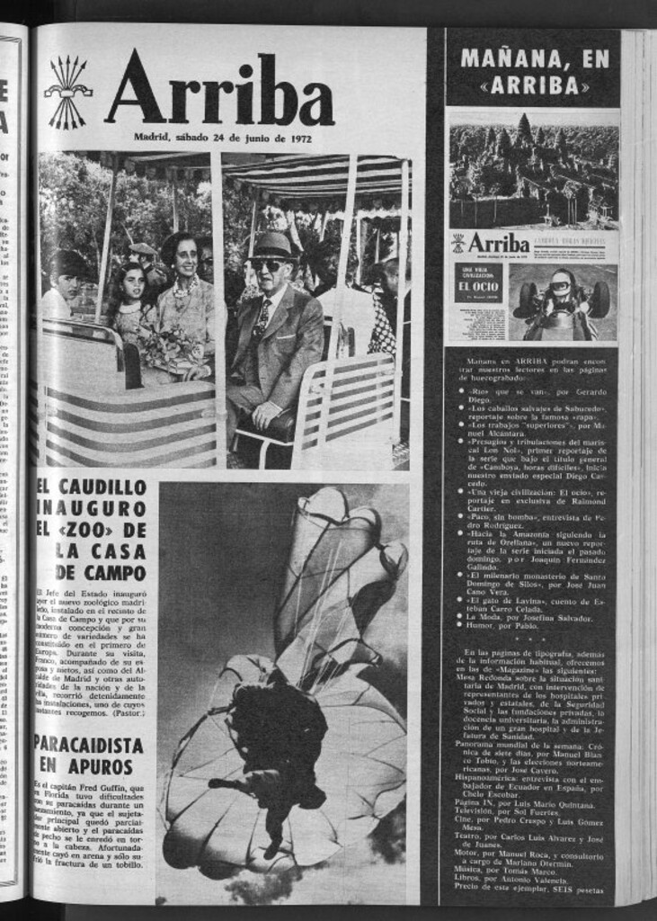 Miniatura de Arriba del 24 de junio de 1972