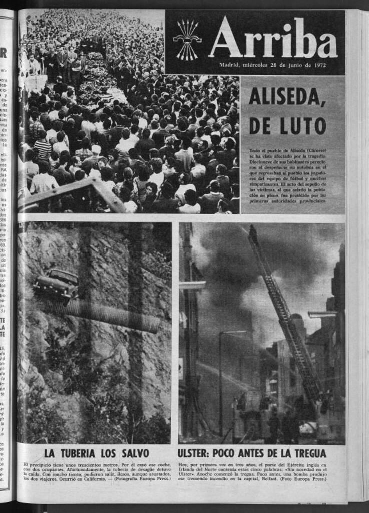 Miniatura de Arriba del 28 de junio de 1972