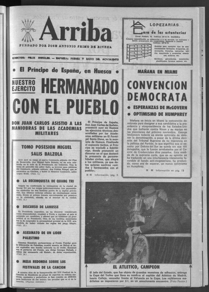 Miniatura de Arriba del 9 de julio de 1972