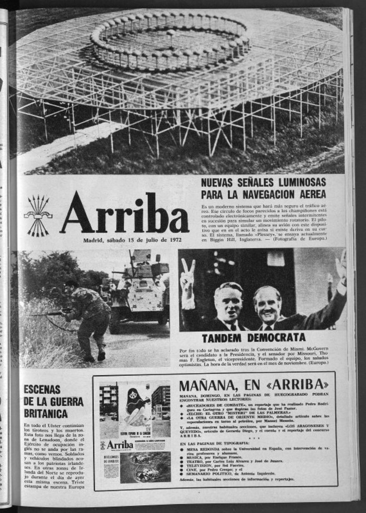 Miniatura de Arriba del 15 de julio de 1972
