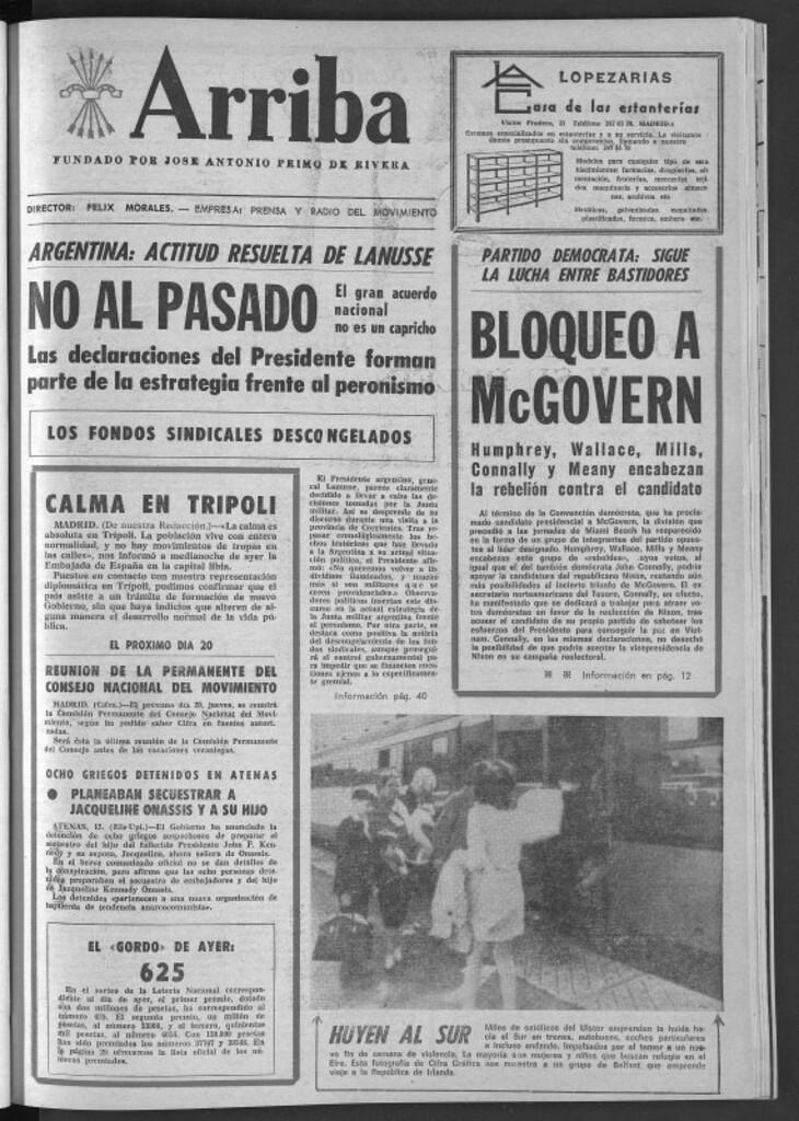 Miniatura de Arriba del 16 de julio de 1972