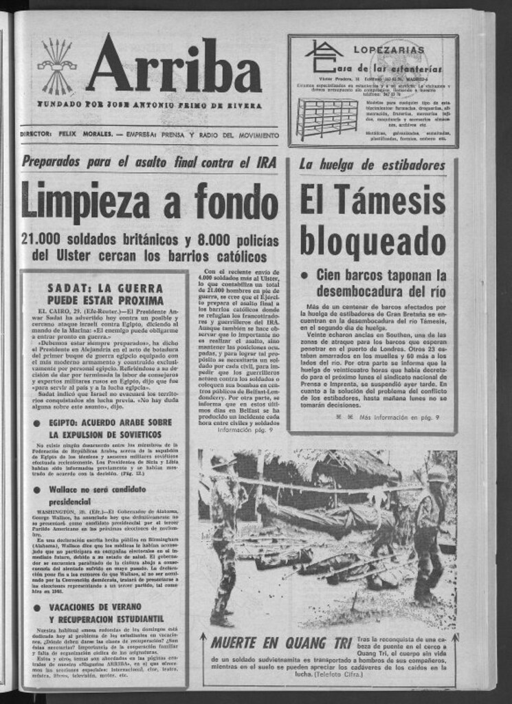 Miniatura de Arriba del 30 de julio de 1972