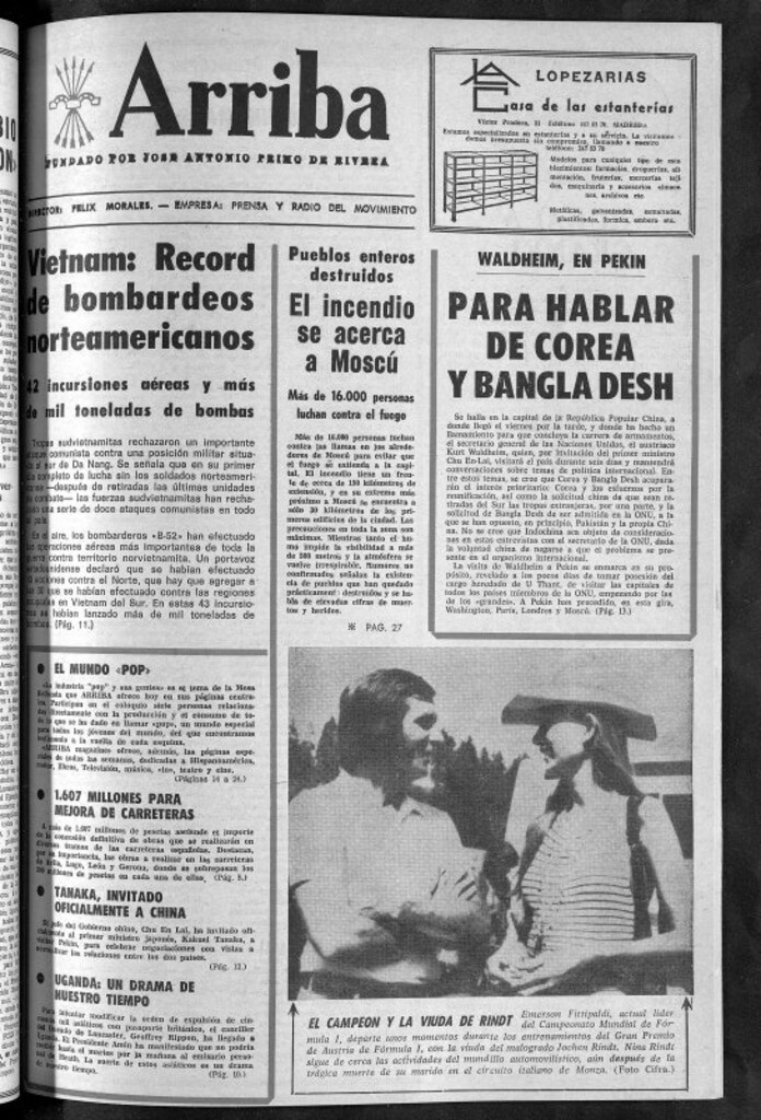 Miniatura de Arriba del 13 de agosto de 1972