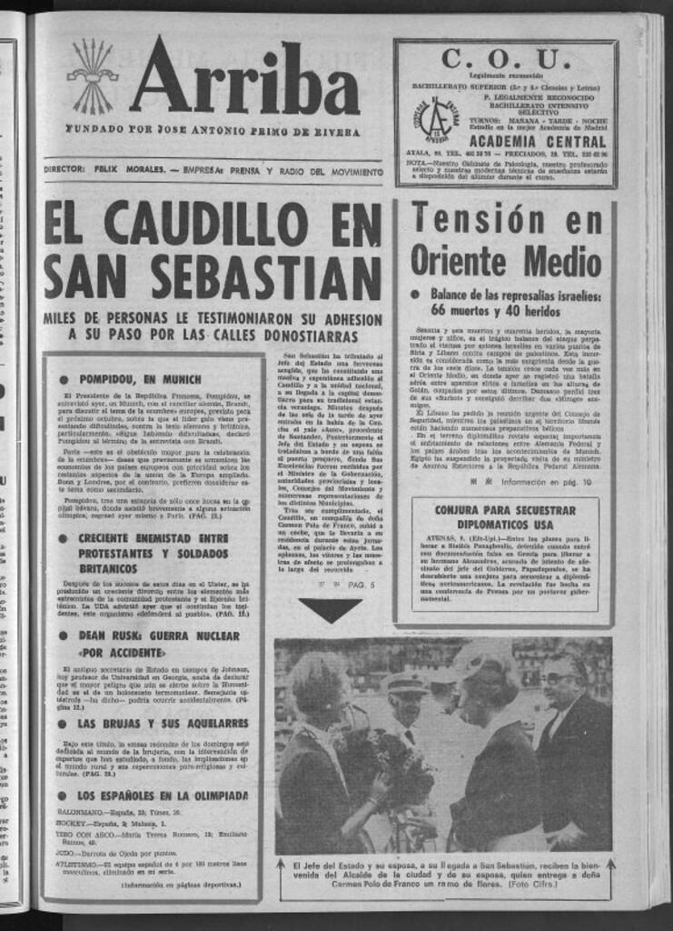 Miniatura de Arriba del 10 de septiembre de 1972