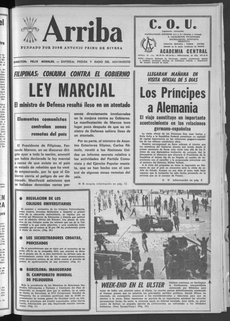 Miniatura de Arriba del 24 de septiembre de 1972