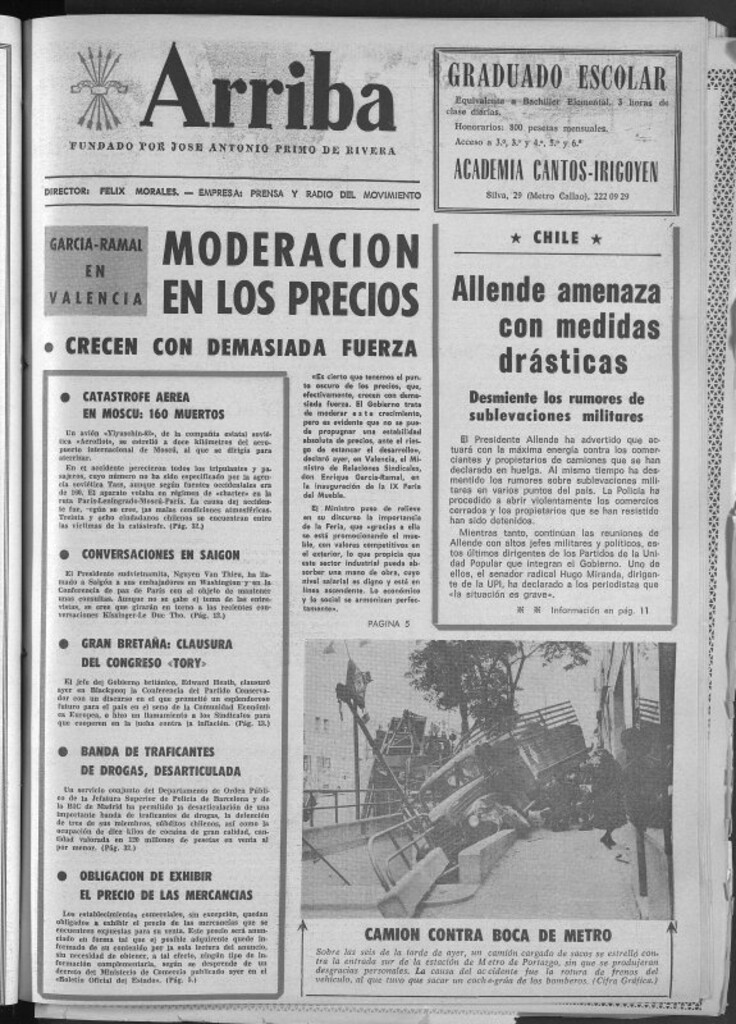 Miniatura de Arriba del 15 de octubre de 1972
