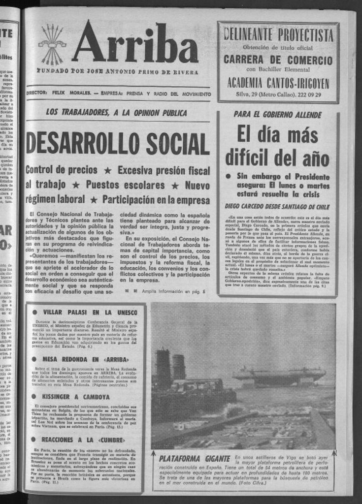Miniatura de Arriba del 22 de octubre de 1972