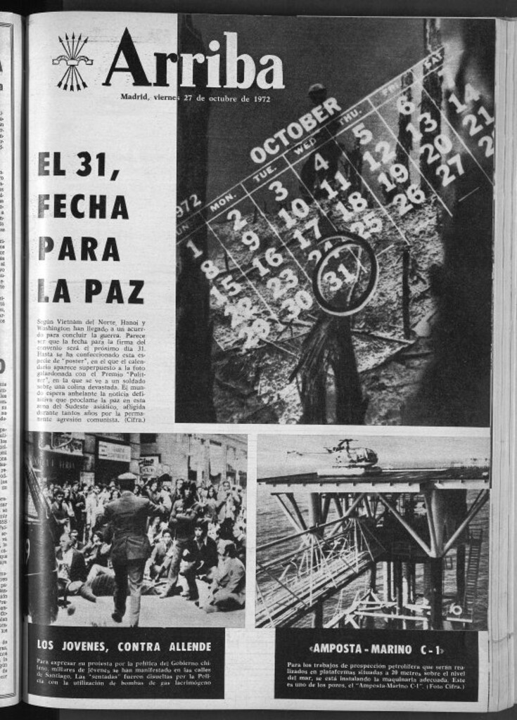 Miniatura de Arriba del 27 de octubre de 1972
