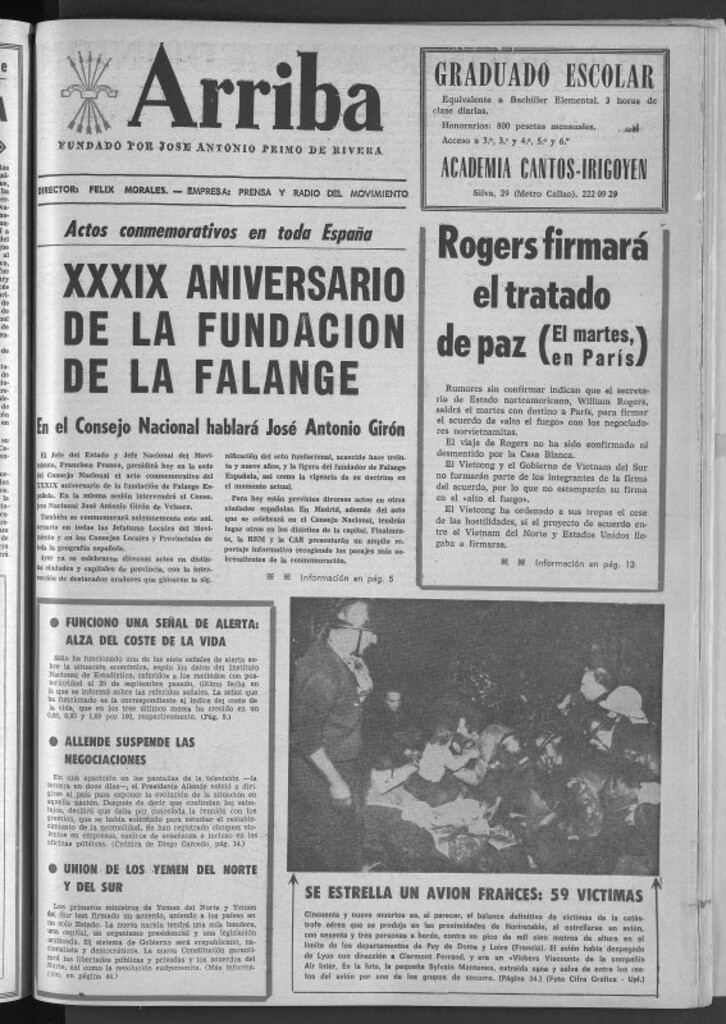 Miniatura de Arriba del 29 de octubre de 1972