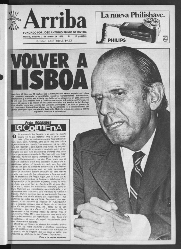 Miniatura de Arriba del 3 de enero de 1976