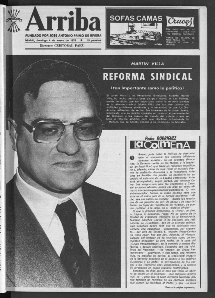 Miniatura de Arriba del 4 de enero de 1976