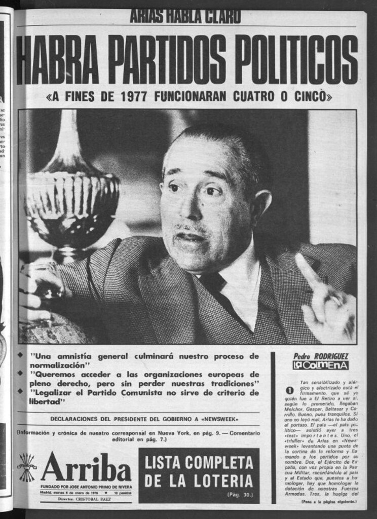 Miniatura de Arriba del 6 de enero de 1976