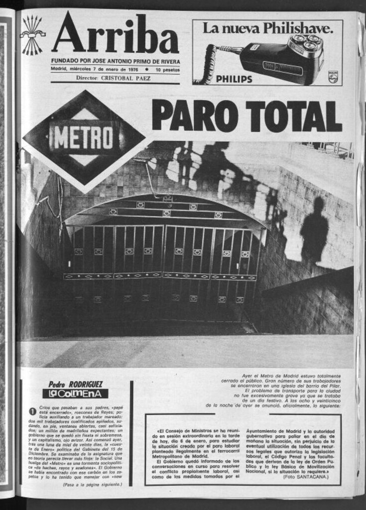 Miniatura de Arriba del 7 de enero de 1976