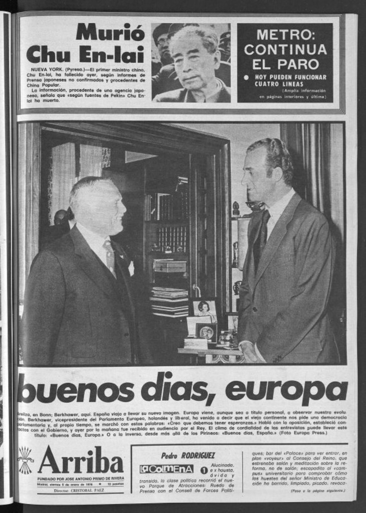 Miniatura de Arriba del 9 de enero de 1976