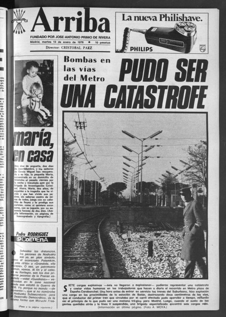 Miniatura de Arriba del 13 de enero de 1976