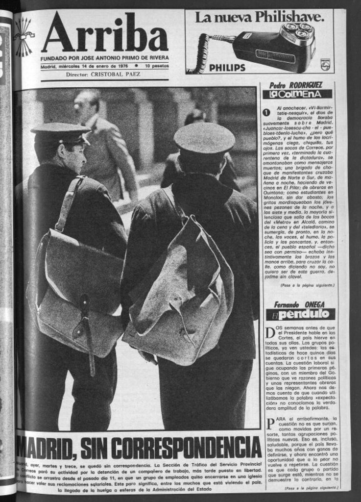 Miniatura de Arriba del 14 de enero de 1976