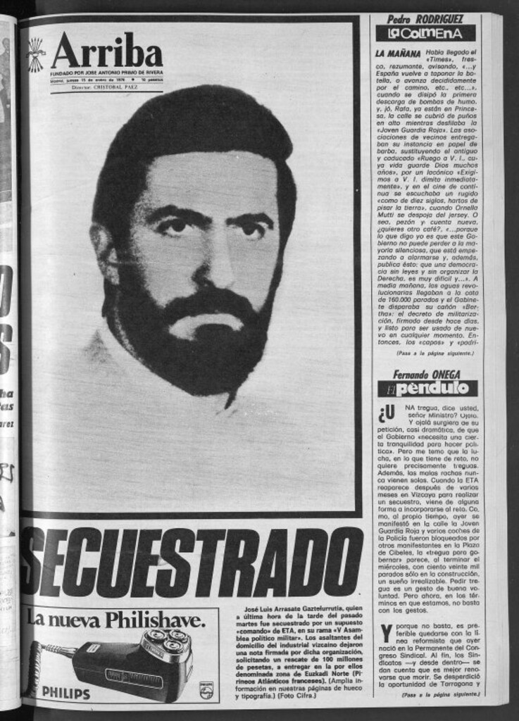 Miniatura de Arriba del 15 de enero de 1976