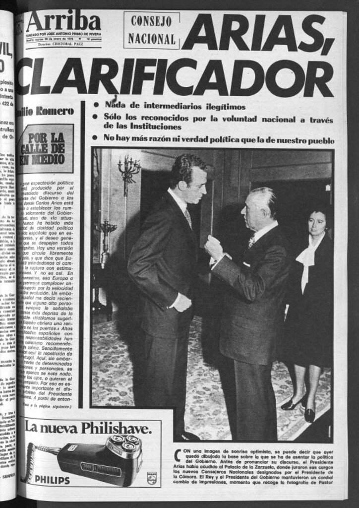 Miniatura de Arriba del 20 de enero de 1976