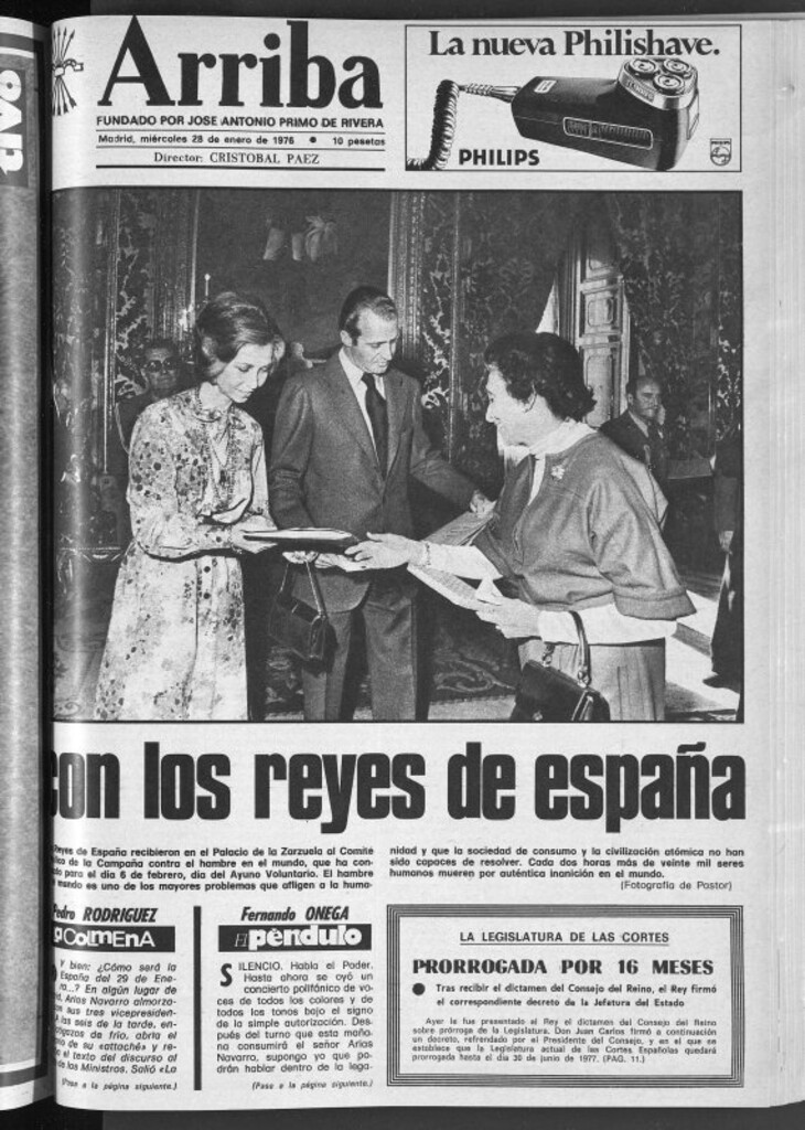 Miniatura de Arriba del 28 de enero de 1976