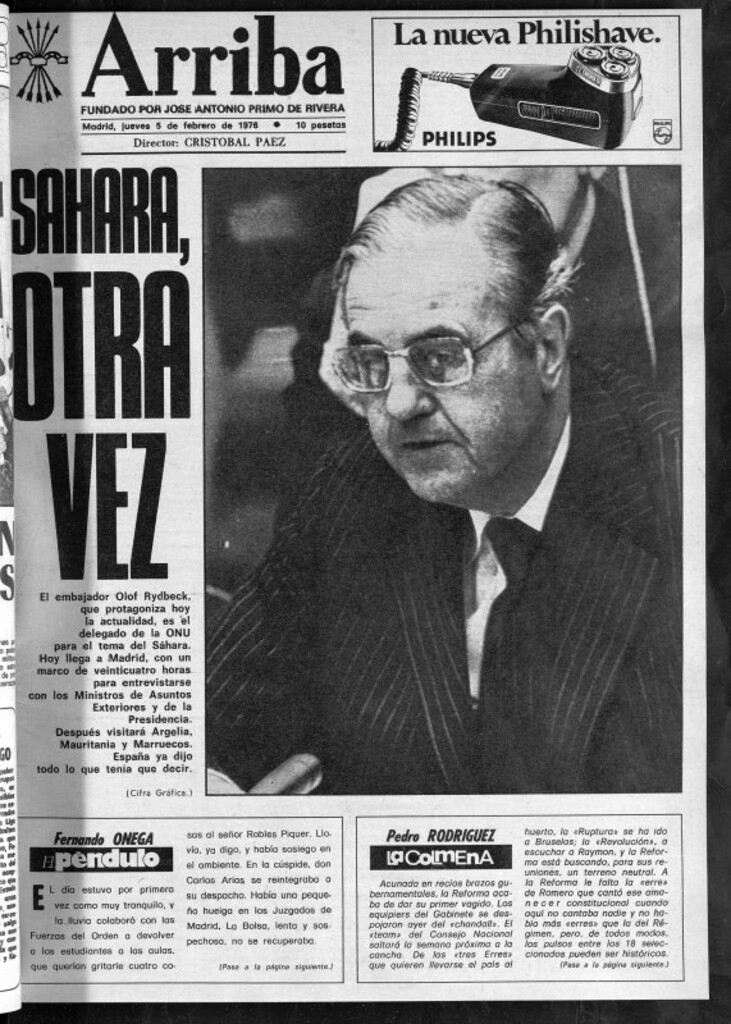 Miniatura de Arriba del 5 de febrero de 1976
