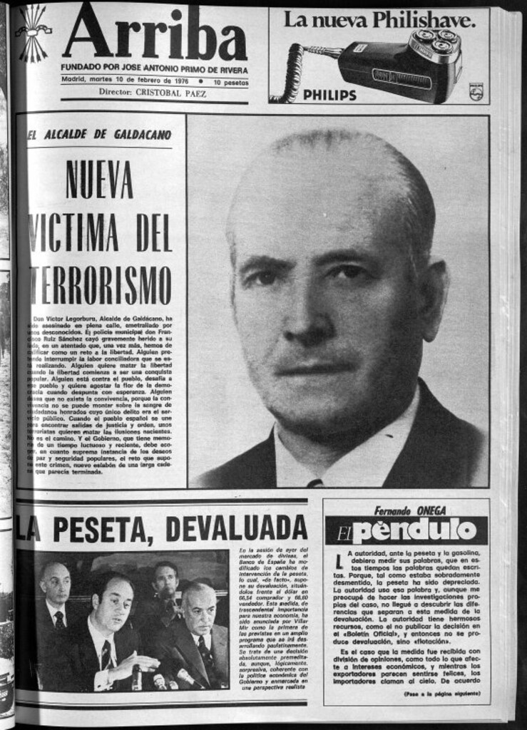 Miniatura de Arriba del 10 de febrero de 1976