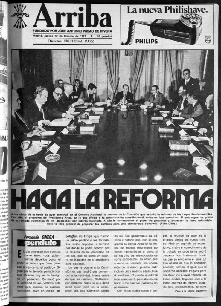 Miniatura de Arriba del 12 de febrero de 1976