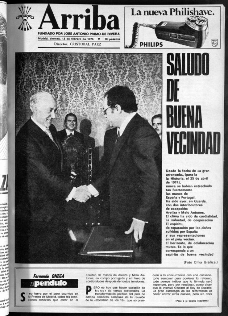 Miniatura de Arriba del 13 de febrero de 1976