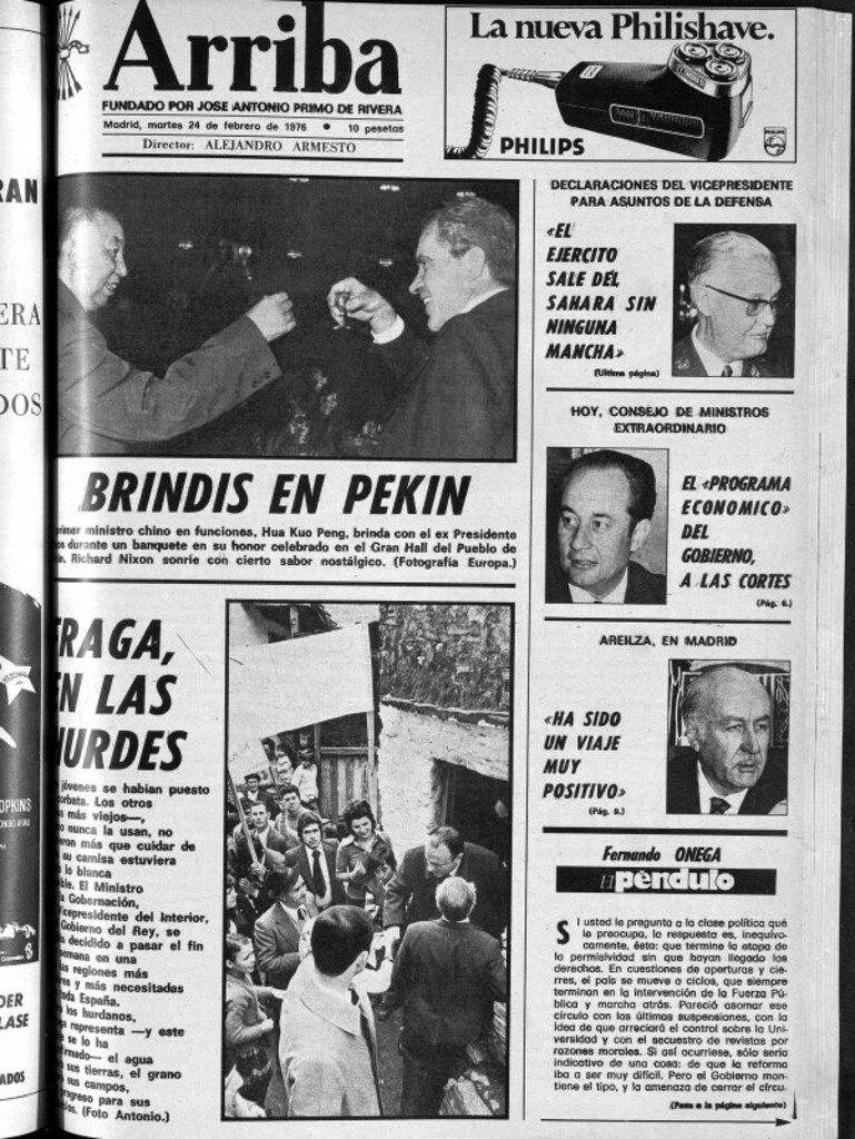 Miniatura de Arriba del 24 de febrero de 1976