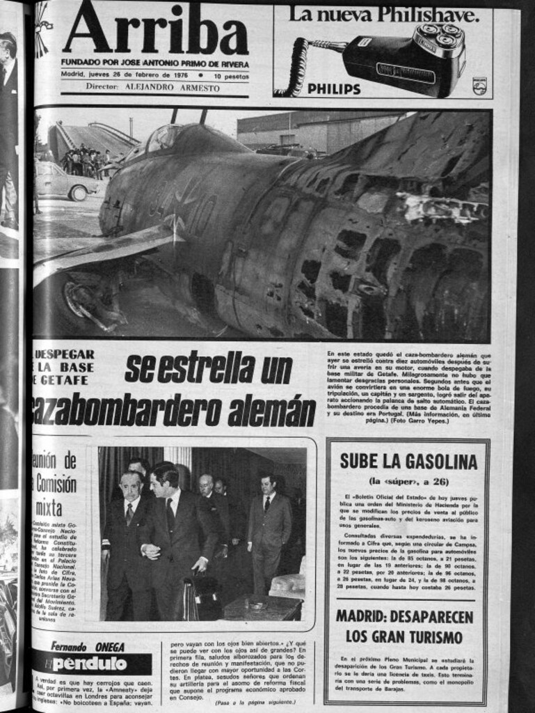 Miniatura de Arriba del 26 de febrero de 1976
