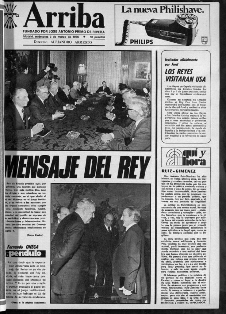Miniatura de Arriba del 3 de marzo de 1976