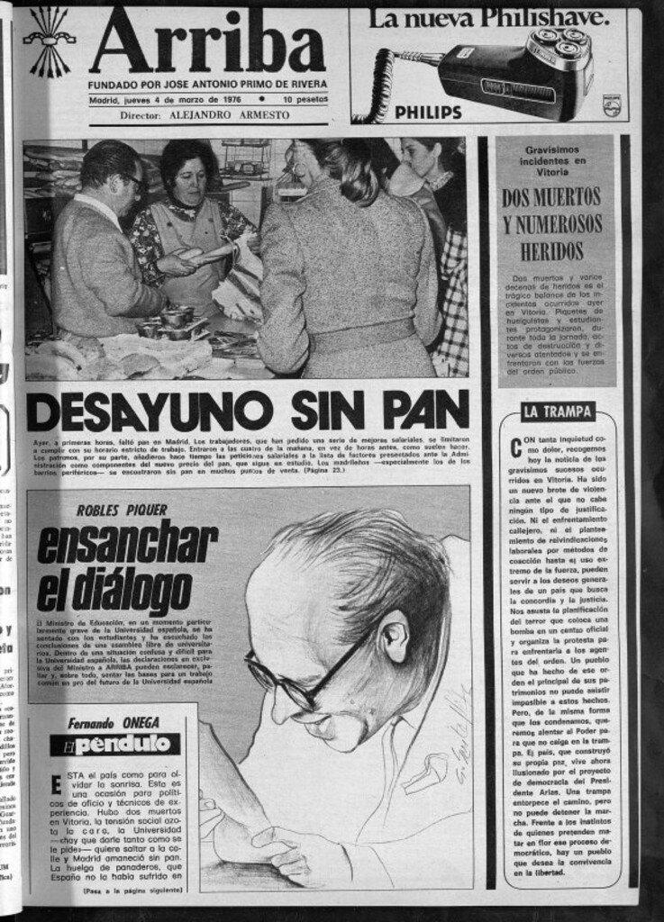 Miniatura de Arriba del 4 de marzo de 1976