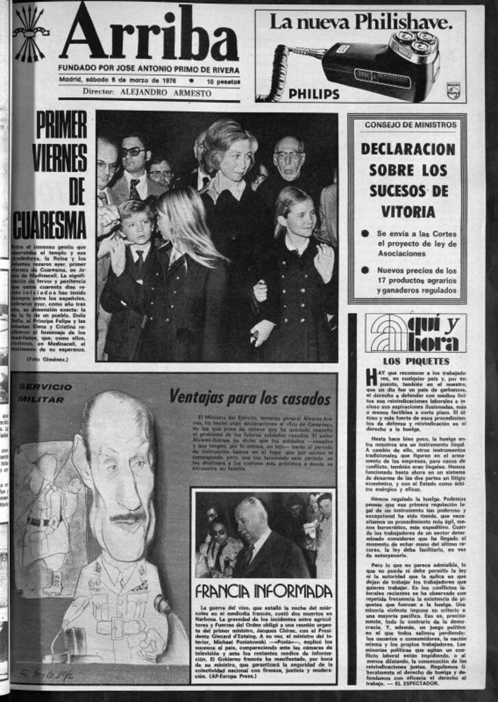 Miniatura de Arriba del 6 de marzo de 1976