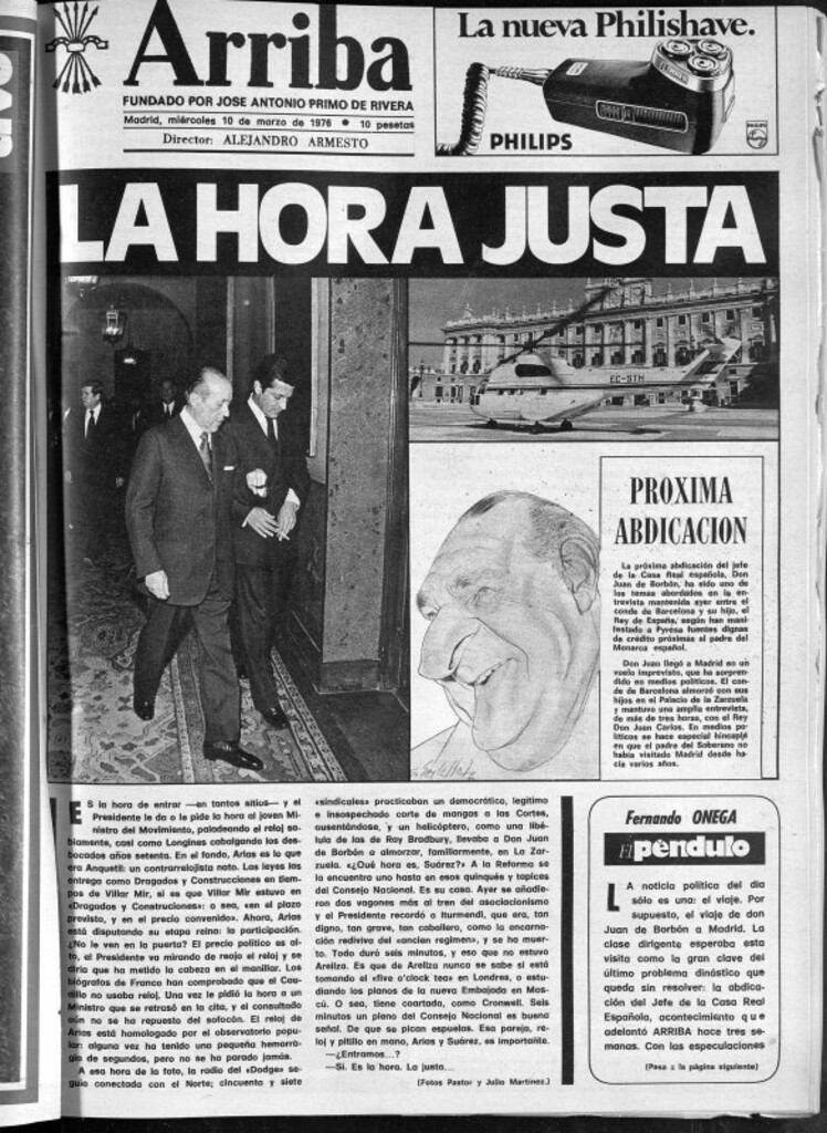 Miniatura de Arriba del 10 de marzo de 1976