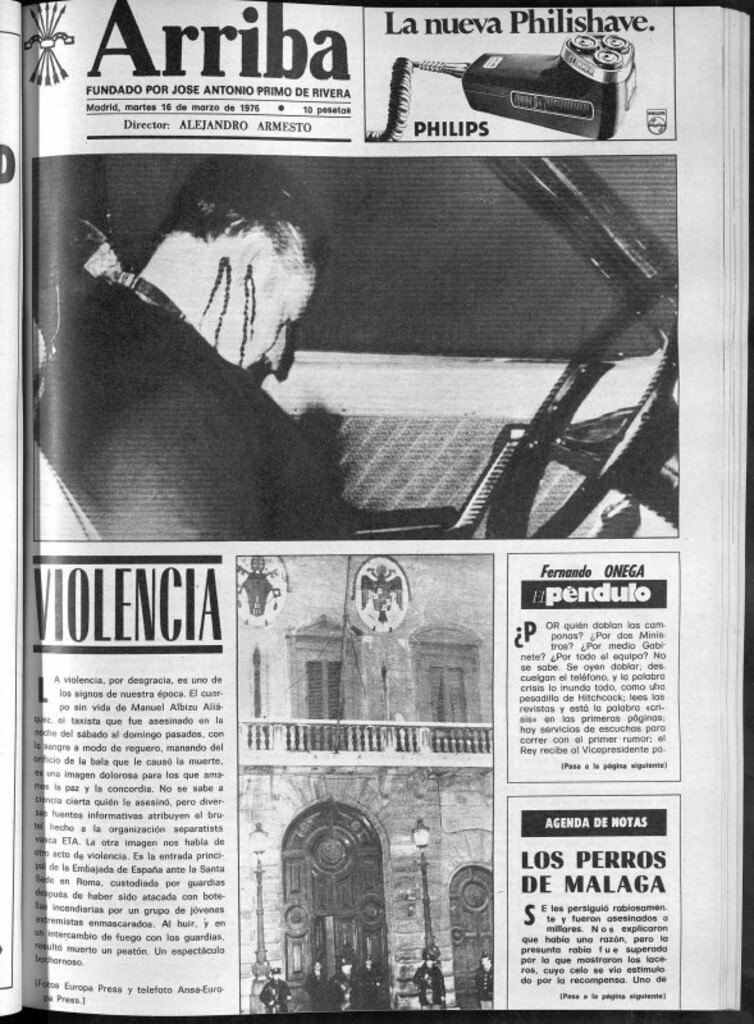 Miniatura de Arriba del 16 de marzo de 1976