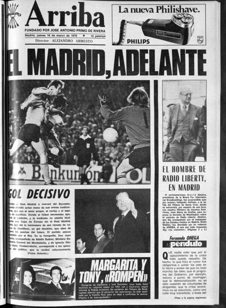 Miniatura de Arriba del 18 de marzo de 1976