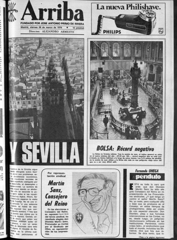 Miniatura de Arriba del 26 de marzo de 1976