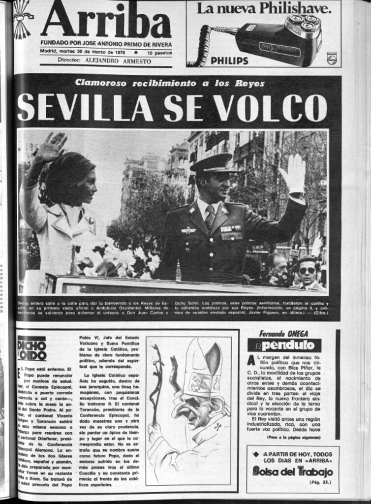 Miniatura de Arriba del 30 de marzo de 1976