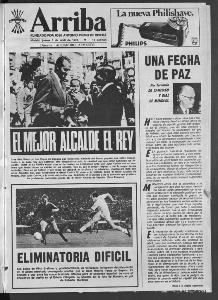 Miniatura de Arriba del 1 de abril de 1976