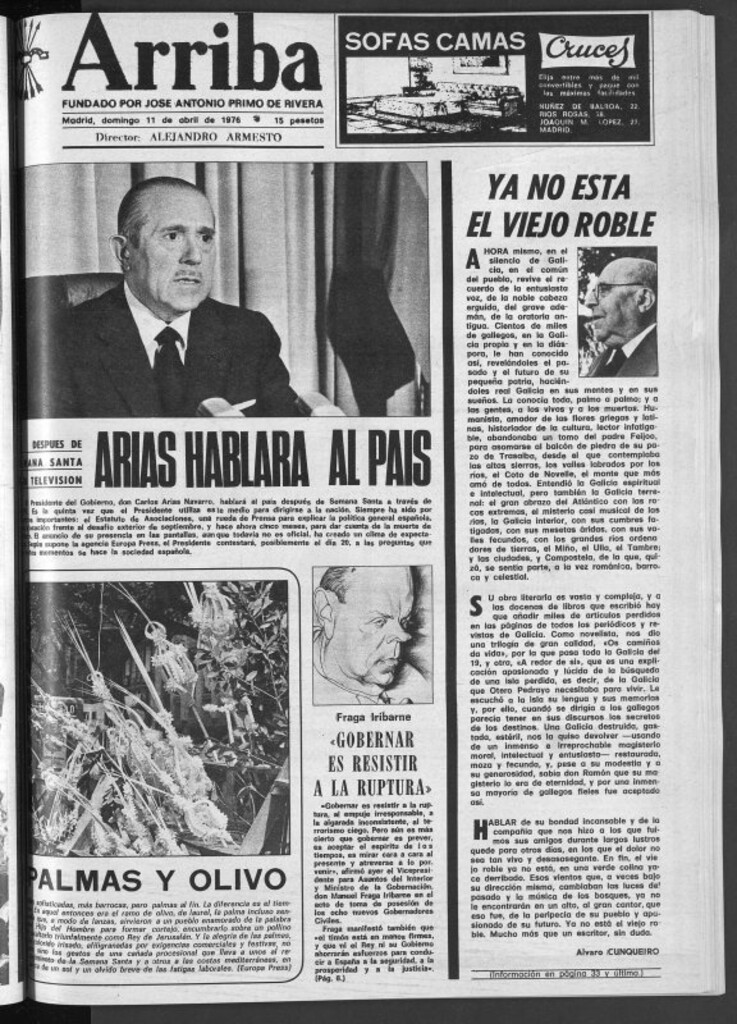 Miniatura de Arriba del 11 de abril de 1976