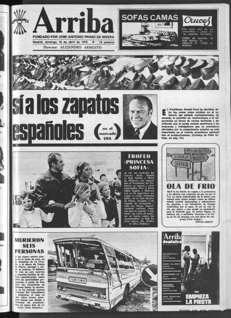 Miniatura de Arriba del 18 de abril de 1976