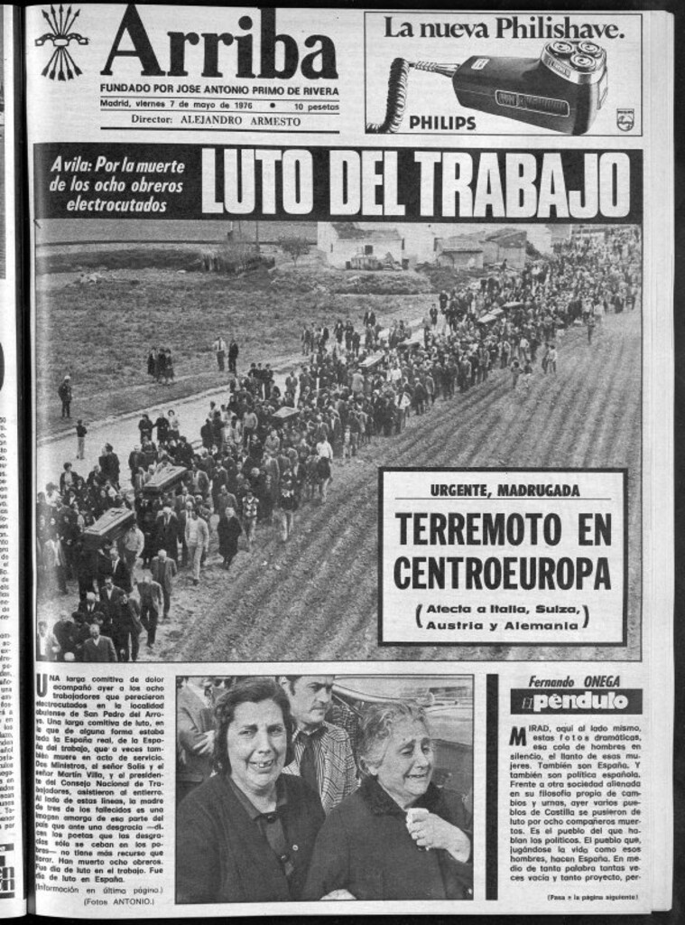 Miniatura de Arriba del 7 de mayo de 1976